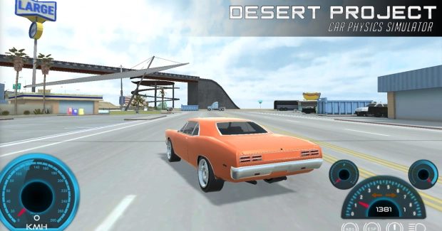 Game: Desert Project Car Physics Simulator