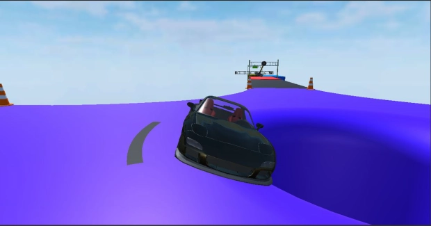 Game: Extreme Ramp Car Stunts