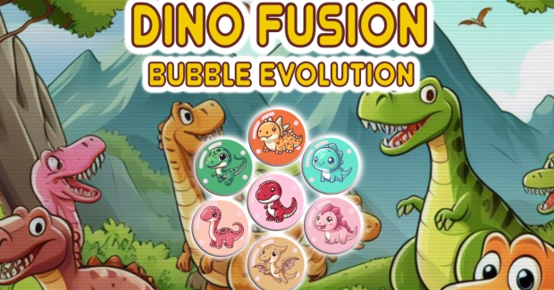 Game: Dino Fusion Bubble Evolution