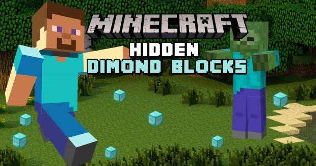 Game: Minecraft Hidden Diamond Blocks