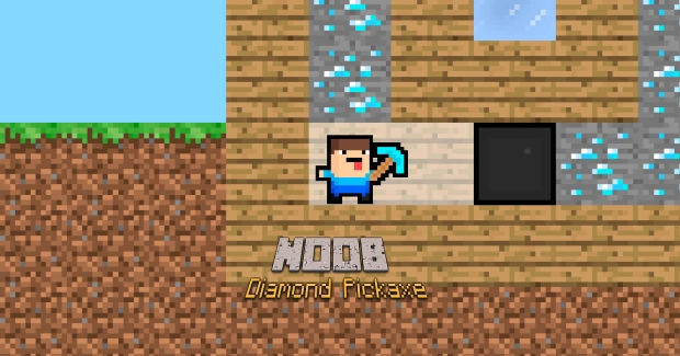 Game: Noob Diamond Pickaxe