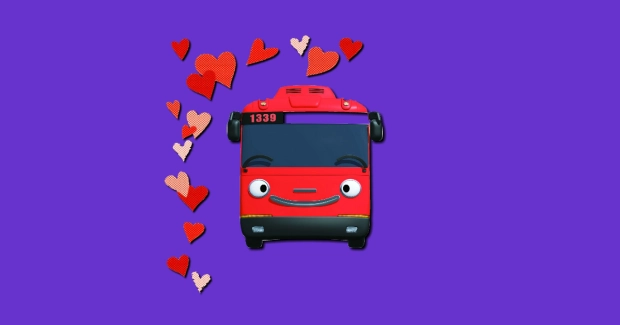 Game: Valentines School Bus 3D Parking