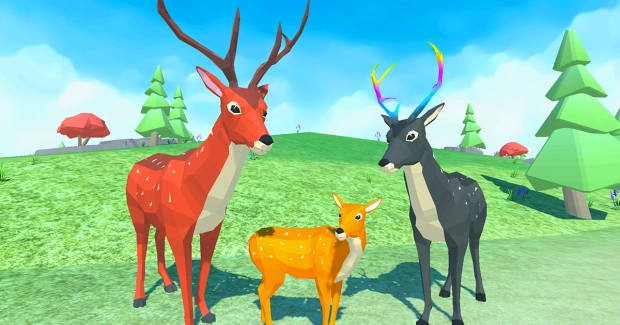 Game: Deer Simulator Animal Family
